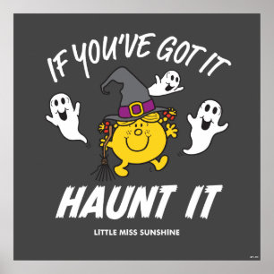 Poster Miss Sunshine Haunt It Halloween