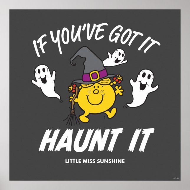 Poster Miss Sunshine Haunt It Halloween (Devant)