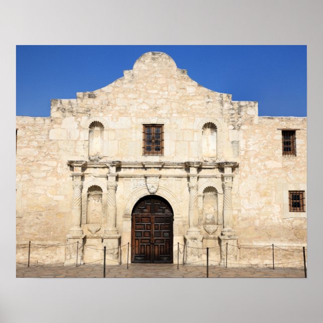 Poster Mission Alamo à San Antonio, 3 (Devant)
