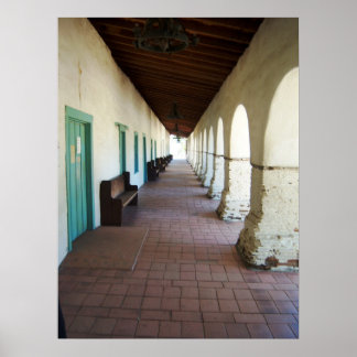 Poster Mission de San Juan Bautista