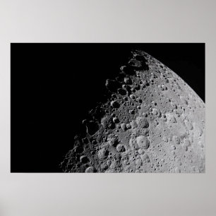 Poster Mission lunaire Artemis Surface lunaire