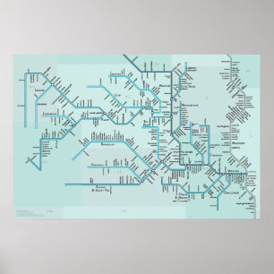 Poster Missouri inférieur