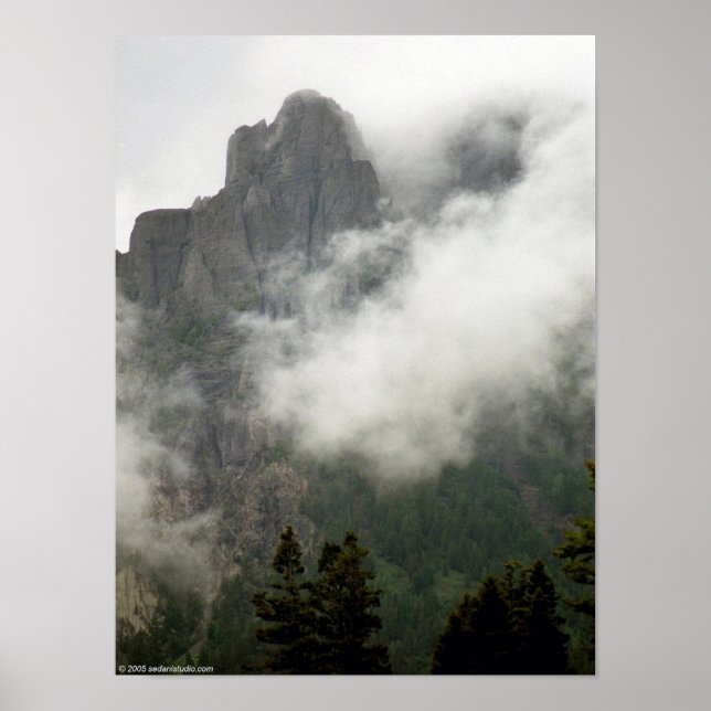 Poster Misty Mountain (Devant)