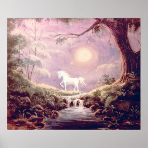 Poster MISTY UNICORN par SHARON SHARPE