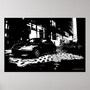 Poster Mitsubishi EVO 9
