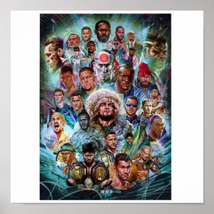 Poster Mix Martial Art cool