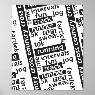 Poster Mixed Run Runner Theme