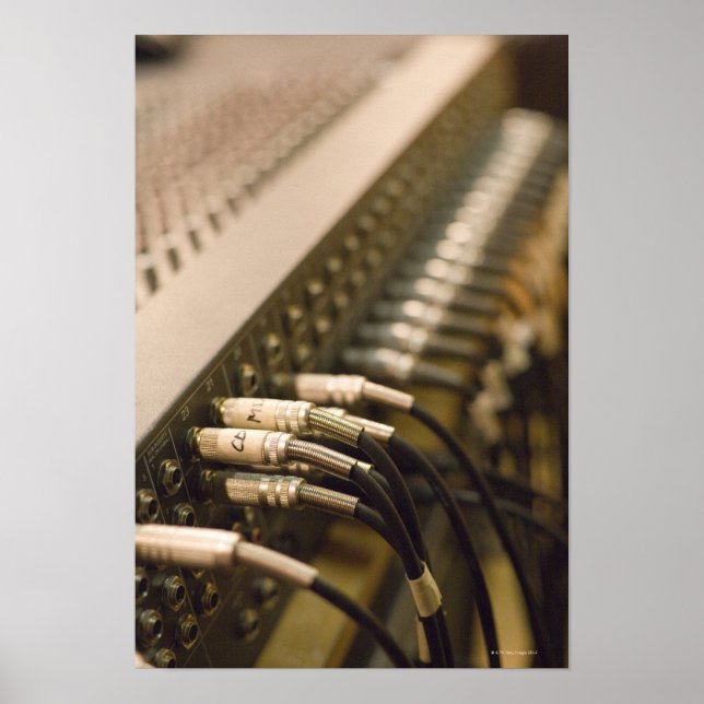 Poster Mixeur audio (Devant)