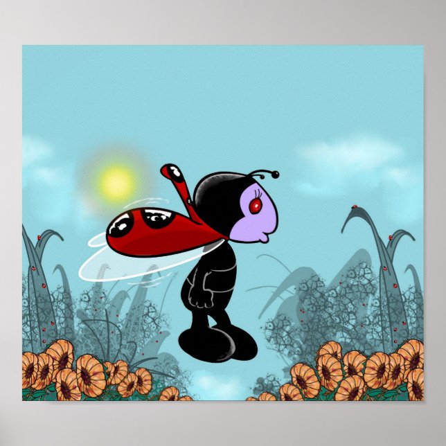 Poster Mizz Ladybug (Devant)