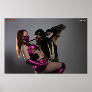 Poster MK Roomies Scorpion X Mileena