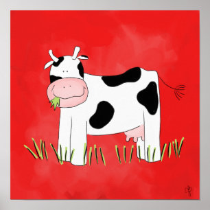 Poster Mlle Cow
