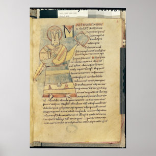 Poster Mme 18 f.8 St. Matthew l'évangéliste