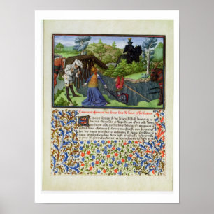 Poster Mme 2597 espoir prend le coeur hors de la rivière