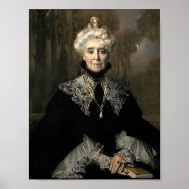 Poster Mme Adeline M. Noble (Devant)