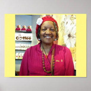 Poster Mme B- 11 po x 8,5 po, Papier d'affiche de valeur 