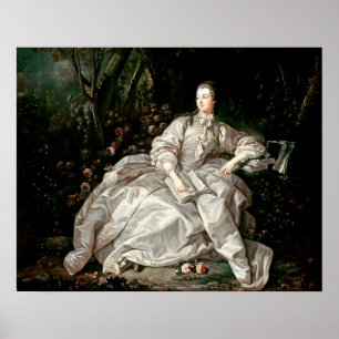 Poster Mme de Pompadour