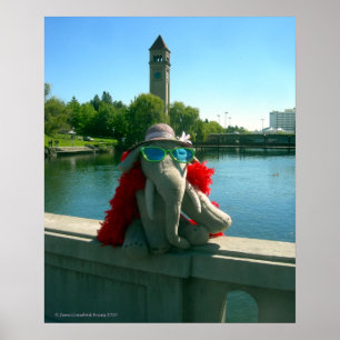 Poster Mme Ella au parc