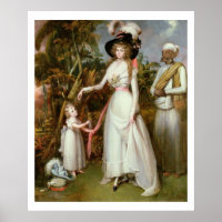 Mme Graham de Kinross, sa fille et un Jamadar,