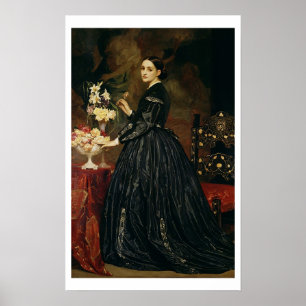 Poster Mme James Guthrie, c.1864-5 (huile sur la toile)