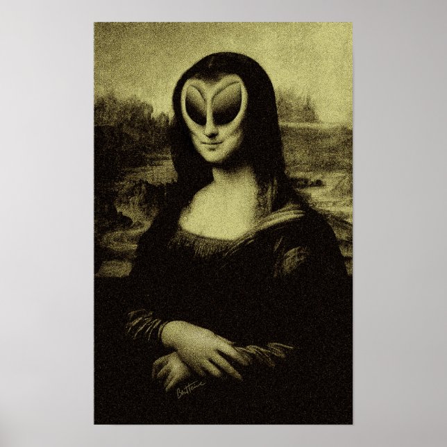 Poster Mo-der-na Lisa (Devant)