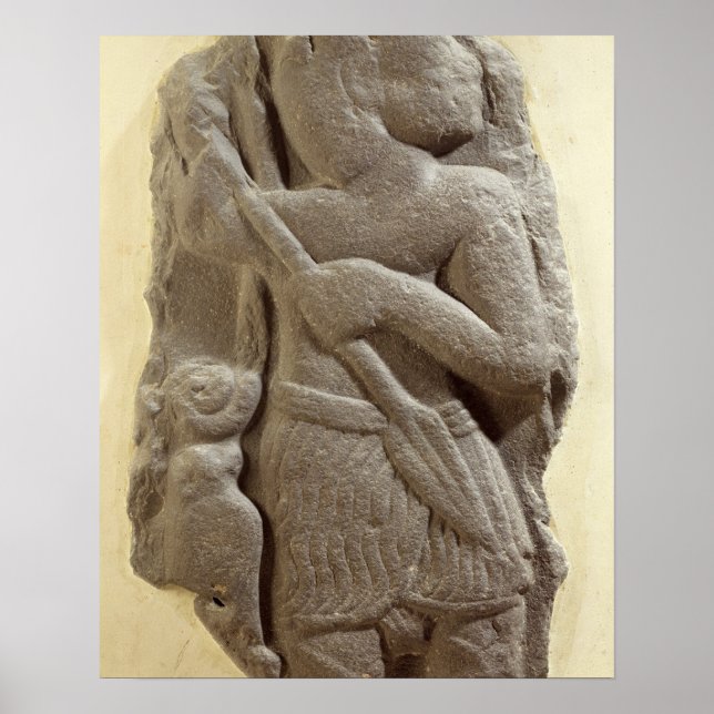 Poster Moabite tempête dieu, Shihan terre antique de Moab (Devant)