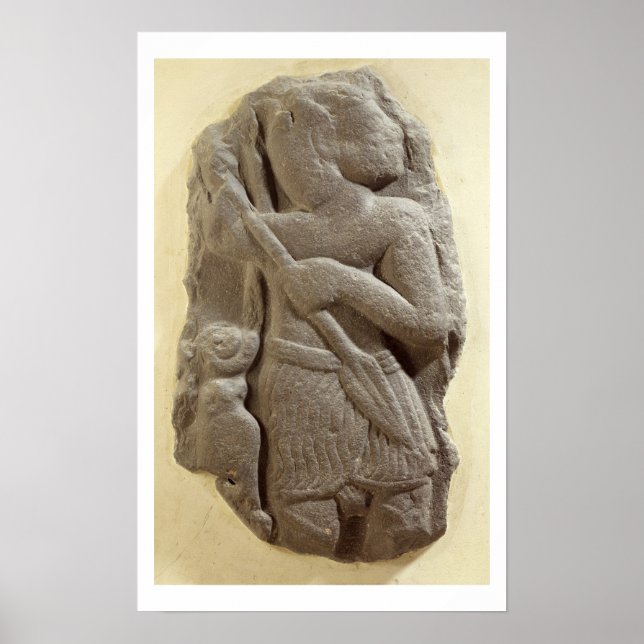 Poster Moabite tempête dieu, Shihan terre antique de Moab (Devant)