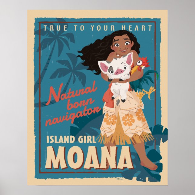 Poster Moana | True to Your Heart (Devant)