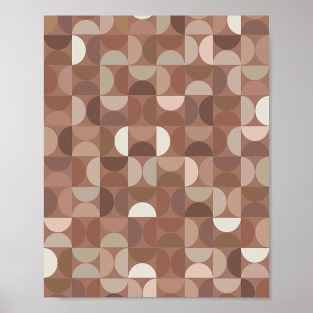 Poster Mocha Mousse Moderne (Devant)