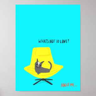 Poster Mod Cats - Qu'est-ce qu'il ne faut pas aimer ?