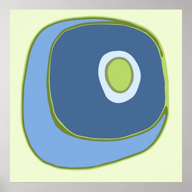 Poster Mod Circle 5 - Art Print (Devant)