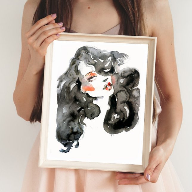 Poster Mode aquarelle (Créateur téléchargé)