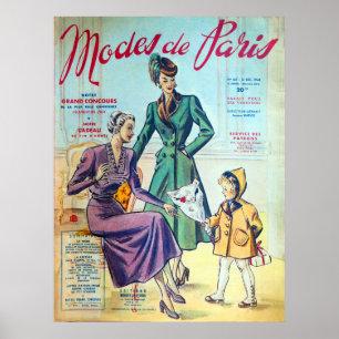 Poster Mode de Paris.
