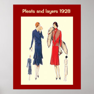 Poster Mode historique 1928