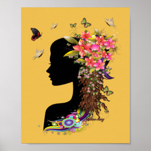 Poster Mode Imaginaire pour dames