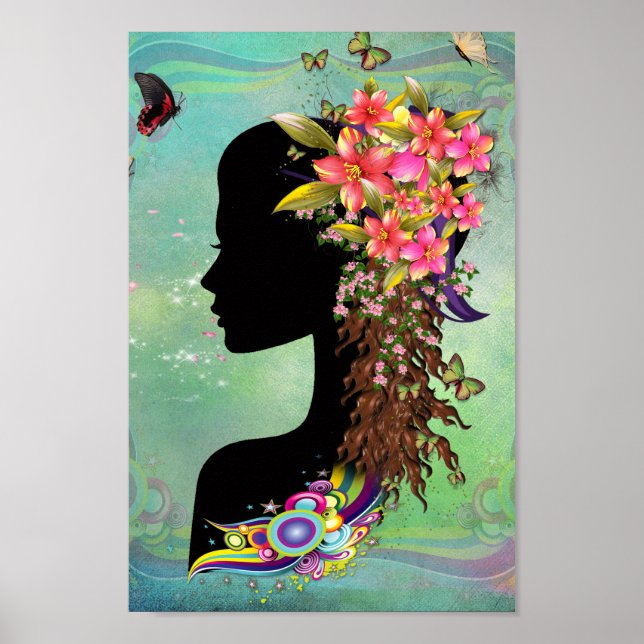 Poster Mode Imaginaire pour dames (Devant)