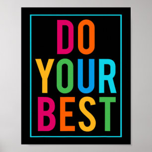 Poster Mode Jour D'Essai Sur L'État De L'Enseignant Test 