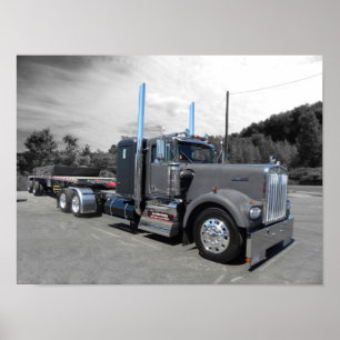 Poster Modèle A de Kenworth de Lang