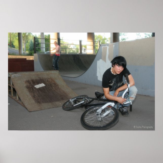 Poster Modèle BMX de scénario (Devant)