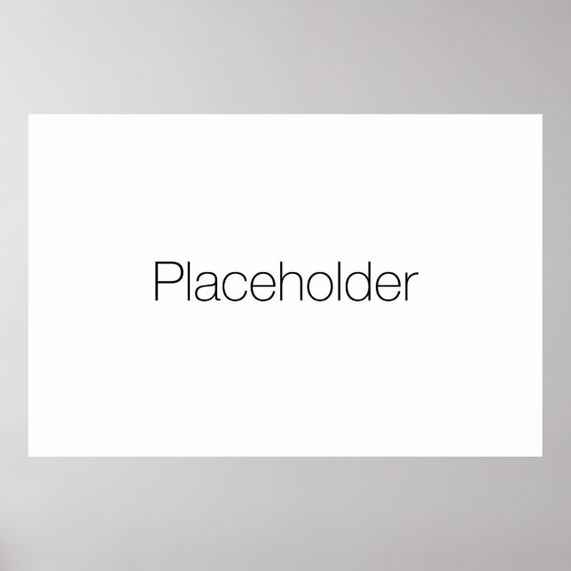 Poster Modèle d'affiche paysager (Devant)