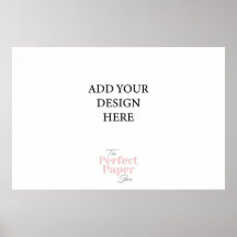 Modèle d'affiche paysager (20 x 30 pouces)