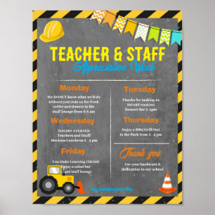 Poster Modèle d'appréciation du personnel enseignant en c