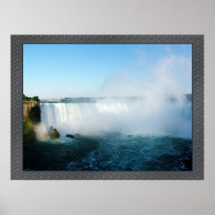 Poster Modèle de cadre d'affiche, Niagara Falls