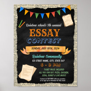 Poster Modèle de concours Essai