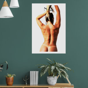 Poster Modèle de fitness Tanlines Thunder_Cove
