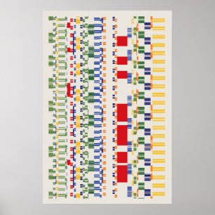 Poster Modèle de nombres de Ramanujan