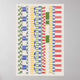Poster Modèle de nombres de Ramanujan