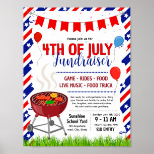 Poster Modèle de prospectus du 14 juillet