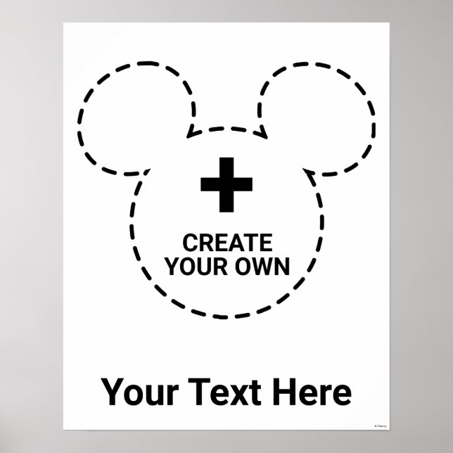 Poster Modèle de texte (Devant)