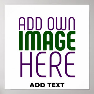 POSTER MODELE DE TEXTE D'IMAGE BLANCHE SIMPLE ÉDITABLE MO