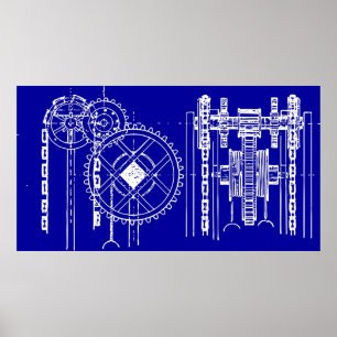Poster Modèle de vitesses